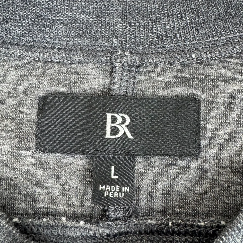 Banana Republic Slub Double Knit Henley Shirt Gray Green Lot Of 2 Mens Large L